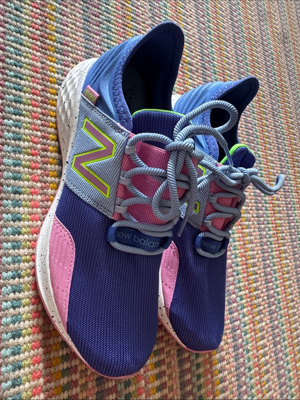 New Balance Women’s/Kids Purple & Pink Athletic Sneakers